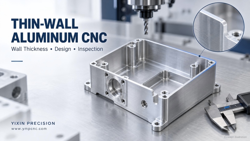 铝件 CNC 加工的最小壁厚：设计指南